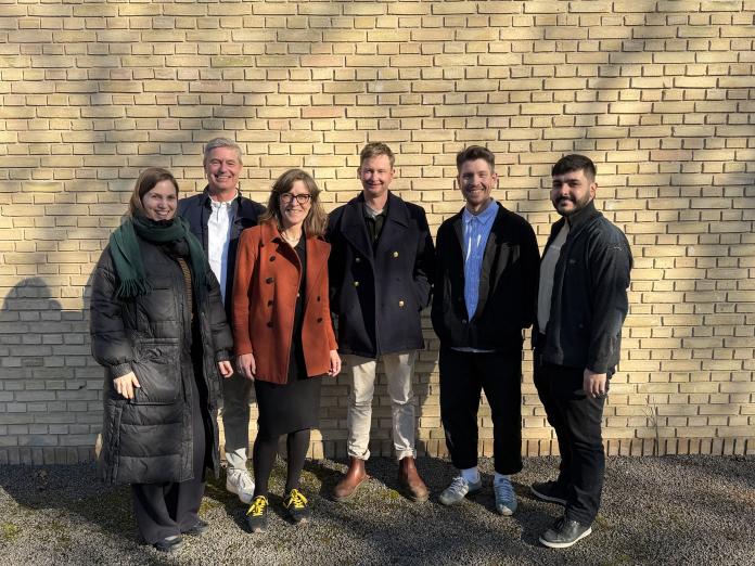 Foto af medarbejderne på områdefornyelsens kontor